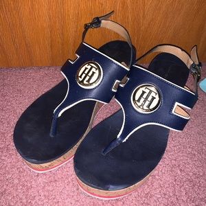Tommy Hilfiger wedge sandals